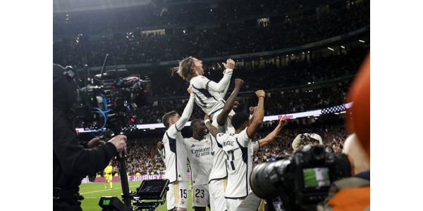 Luka Modrić siempre será la figura representativa del correr incansable en la cancha